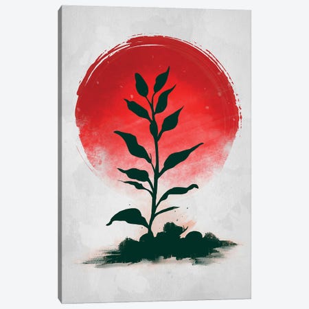 Red Sun Nature Canvas Print #DOI631} by Denis Orio Ibañez Art Print