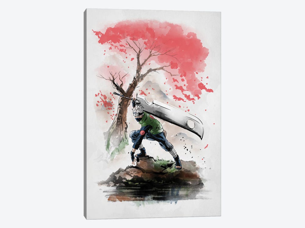 The Copy Ninja Under The Tree by Denis Orio Ibañez 1-piece Art Print