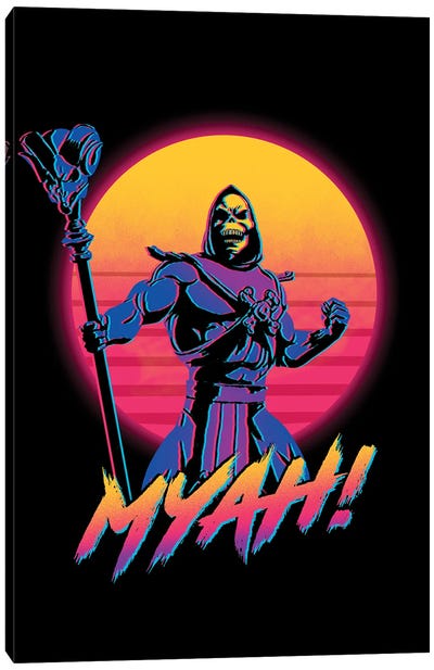 Myah! Canvas Art Print - Other Animated & Comic Strip Characters