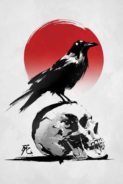 Bringer Of Death by Denis Orio Ibañez art print