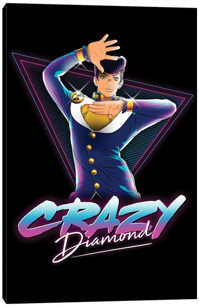 Crazy Diamond Canvas Art Print - Anime Art
