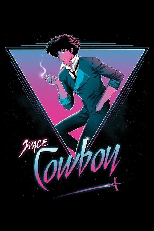 Space Cowboy by Denis Orio Ibañez wall art