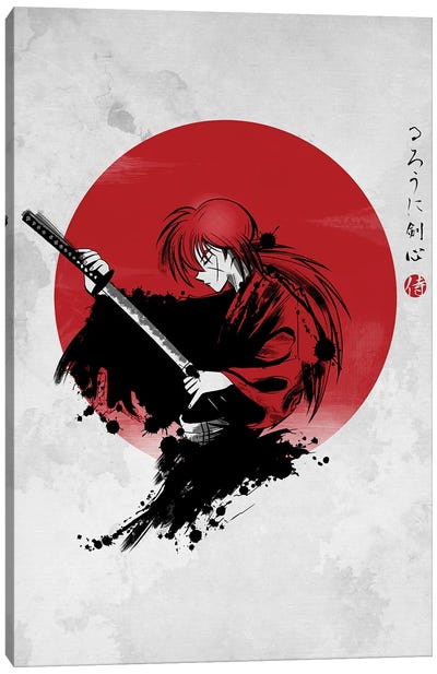 Rurouni Canvas Art Print - Other Anime & Manga Characters
