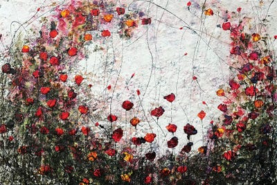 Poppies In Love II by Donatella Marraoni canvas print