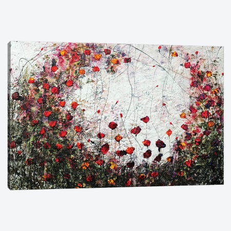 Poppies In Love II Canvas Print #DOM107} by Donatella Marraoni Canvas Print