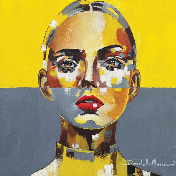 2021 | Ultimate Gray & Illuminating: Portrait XVIII by Donatella Marraoni