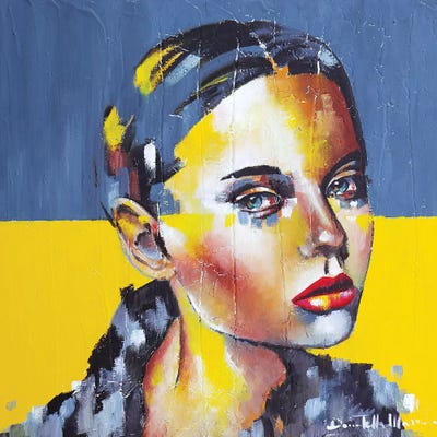 Portrait XIV by Donatella Marraoni canvas print
