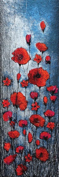 Poppies: Be Positive by Donatella Marraoni