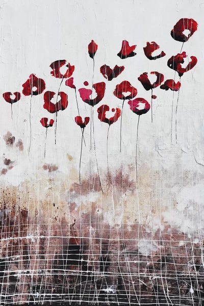 Love Poppies And Memories by Donatella Marraoni canvas print