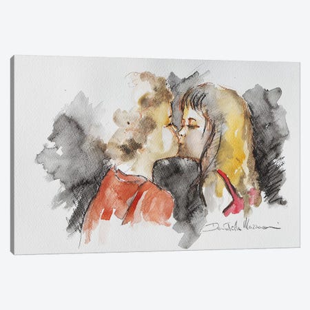 First Love Canvas Print #DOM121} by Donatella Marraoni Canvas Wall Art
