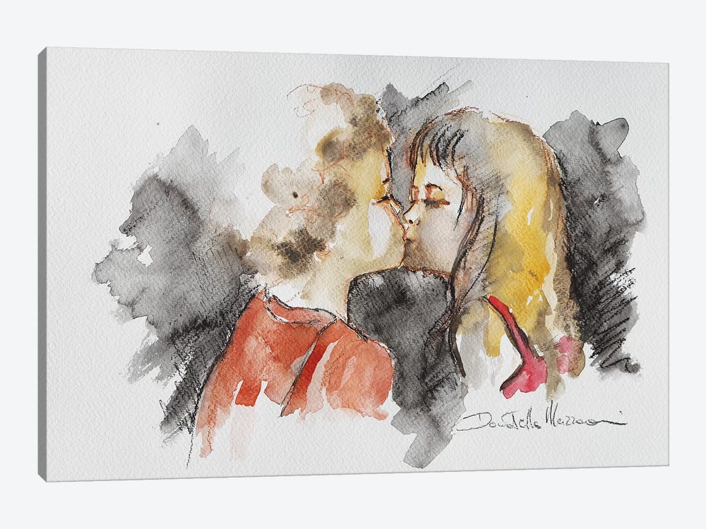 First Love by Donatella Marraoni 1-piece Canvas Art