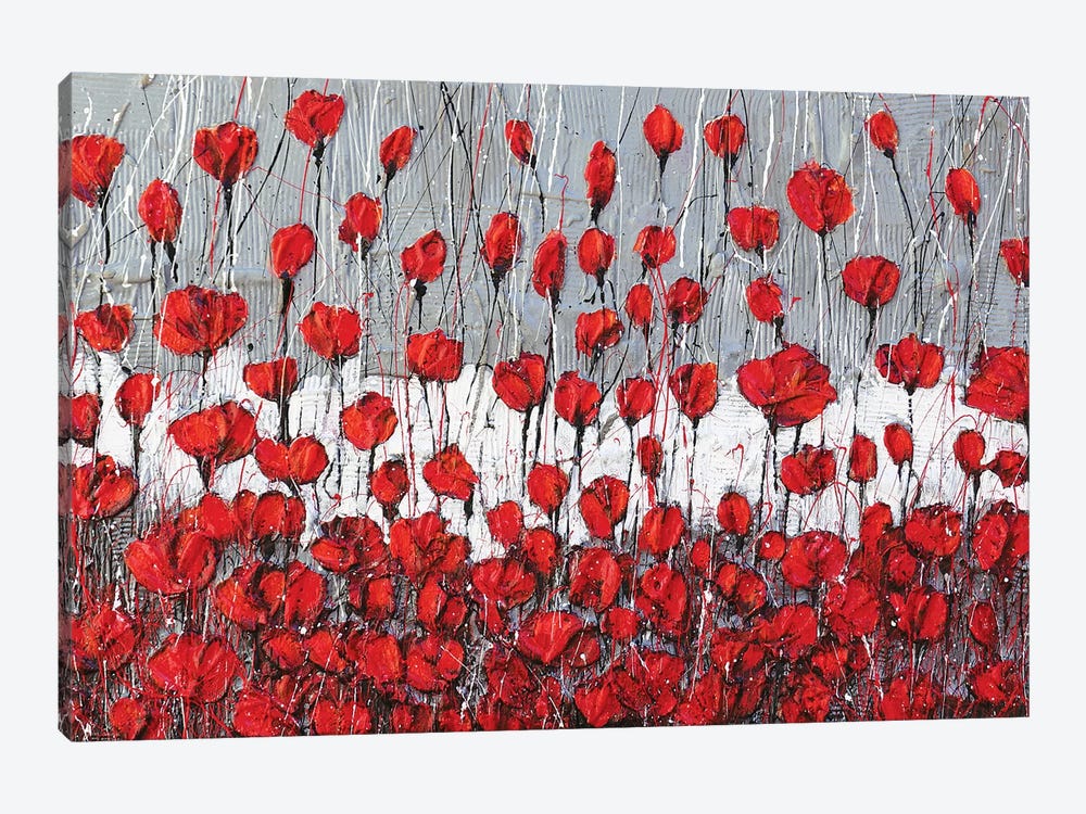 Poppies Landscape by Donatella Marraoni 1-piece Art Print