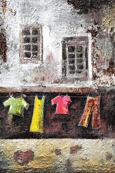 Io Resto A Casa by Donatella Marraoni metal wall art