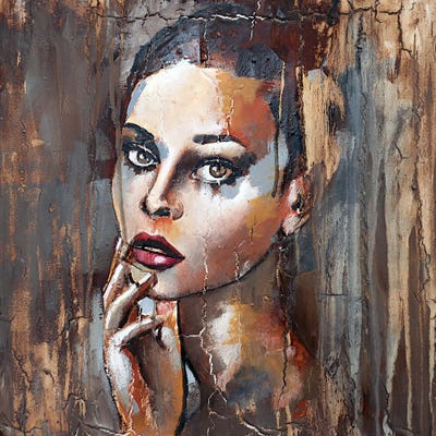 You Know What I'm Thinking About by Donatella Marraoni canvas print