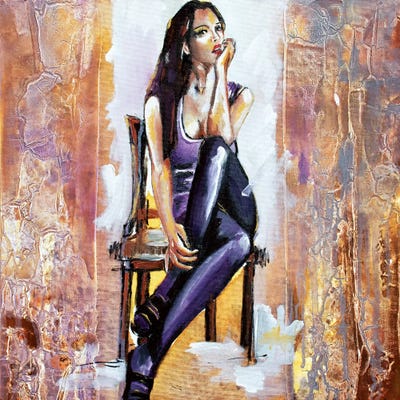 I Feel Good by Donatella Marraoni canvas print