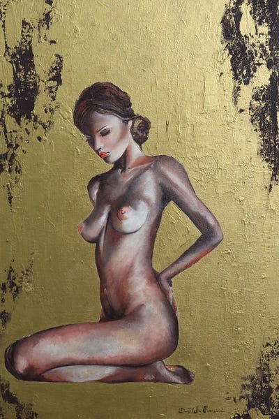 All Things Klimt: I Feel Gold! by Donatella Marraoni