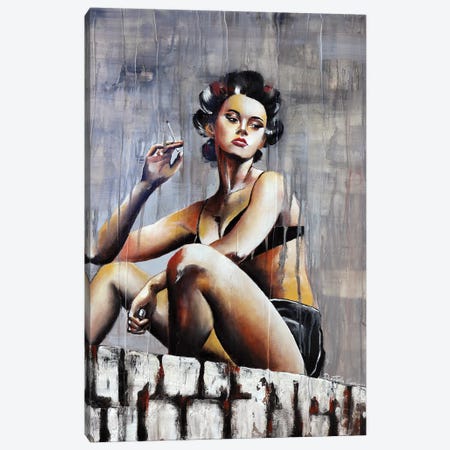 It's Time To Leave Canvas Print #DOM22} by Donatella Marraoni Canvas Wall Art