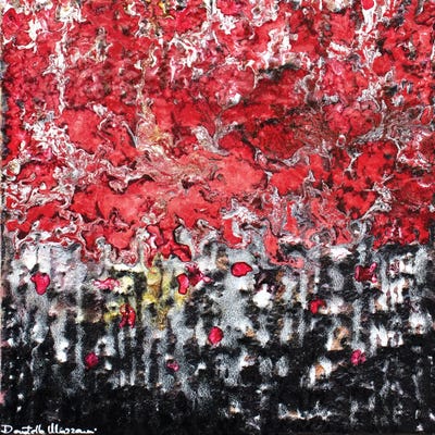 Landscape In Red II by Donatella Marraoni canvas print