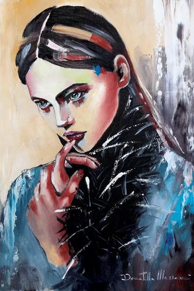 Let Me Think by Donatella Marraoni canvas print