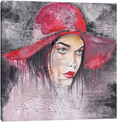 I Wish To Disappear Canvas Art Print - Donatella Marraoni