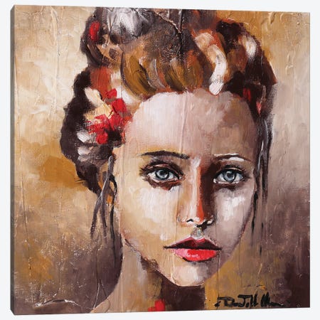 In The Mirror Canvas Print #DOM270} by Donatella Marraoni Canvas Wall Art
