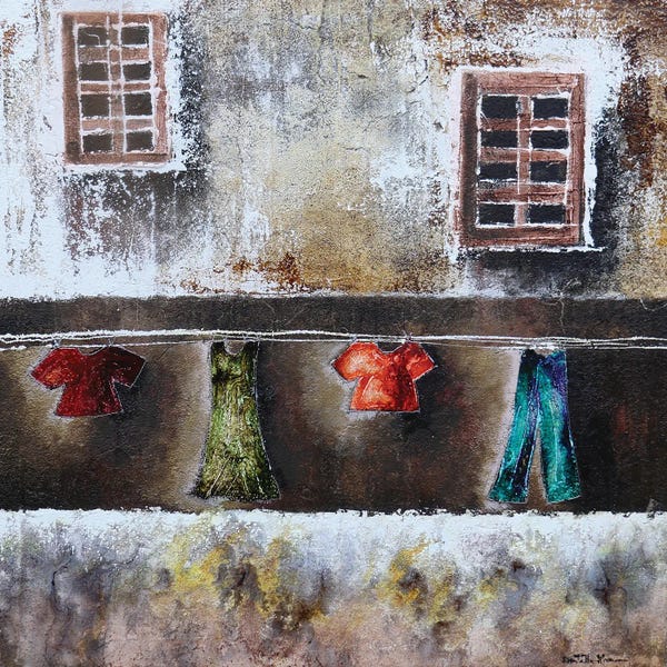 Donatella Marraoni: Much More Than A Wall II by Donatella Marraoni