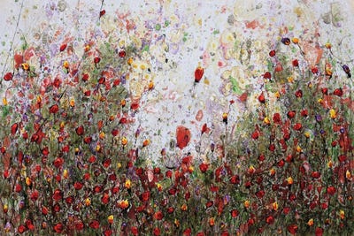 Poppies And Friends IX by Donatella Marraoni canvas print