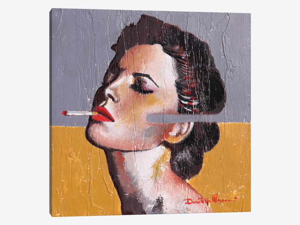 Fumo Da Solo by Donatella Marraoni 1-piece Canvas Art