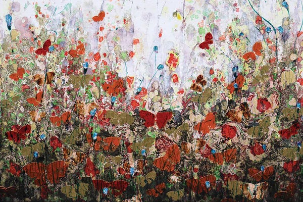 Butterflies and Flowers: I Believe I Can Fly by Donatella Marraoni