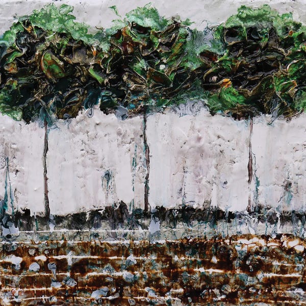Donatella Marraoni: Garden In Green by Donatella Marraoni