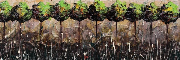 Donatella Marraoni: Landscape In Green by Donatella Marraoni