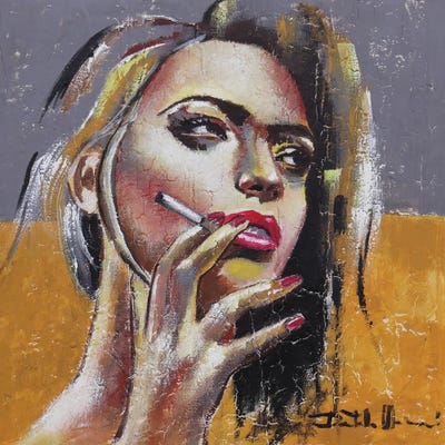 Fumo Da Solo II by Donatella Marraoni canvas print