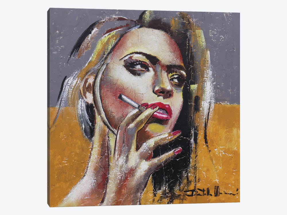 Fumo Da Solo II by Donatella Marraoni 1-piece Canvas Artwork