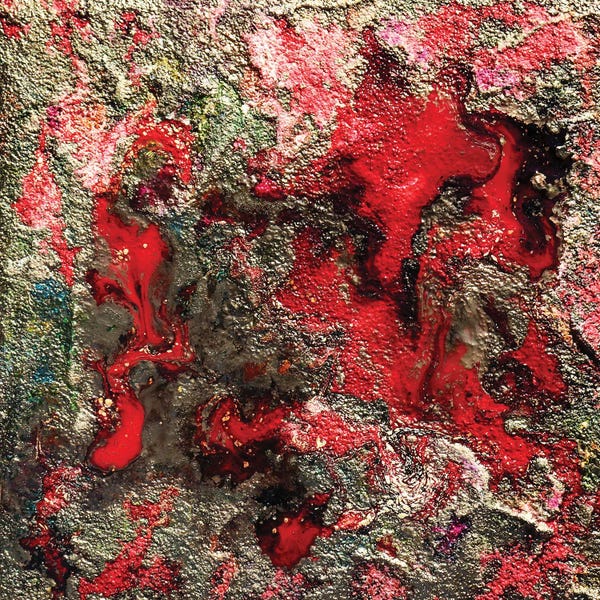 Donatella Marraoni: Poppies Gold And Sand by Donatella Marraoni