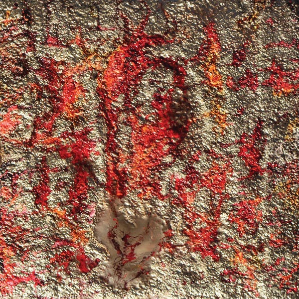 Donatella Marraoni: Poppies Red Sand by Donatella Marraoni