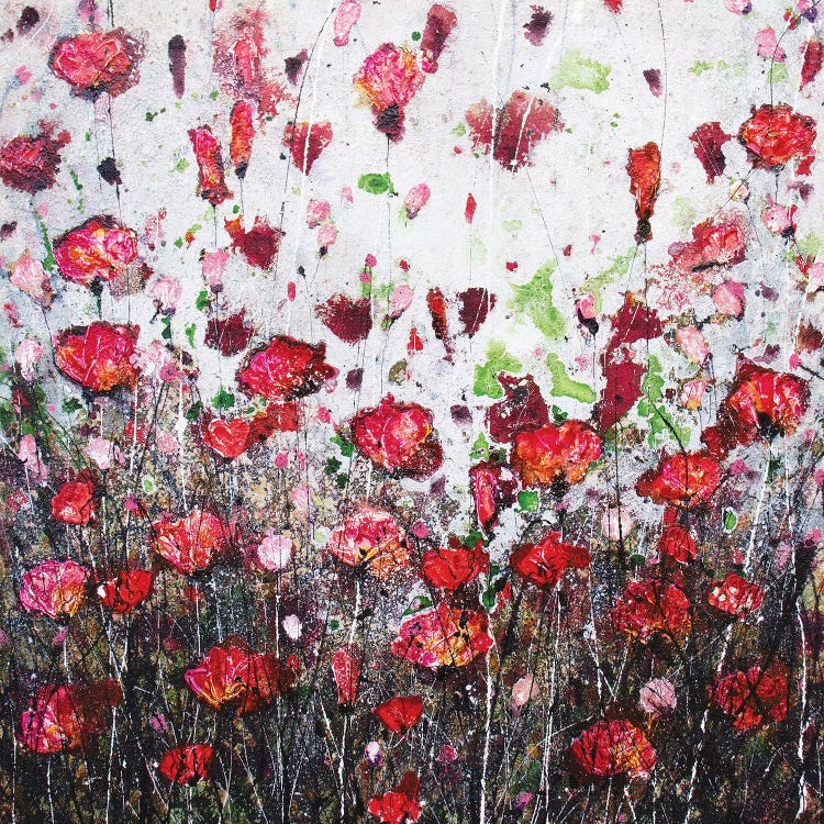 Poppies & Joy by Donatella Marraoni wall art