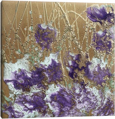 Purple Canvas Art Print - Donatella Marraoni