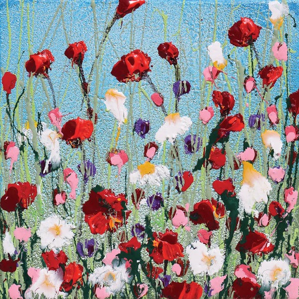 Donatella Marraoni: Garden At Dawn by Donatella Marraoni