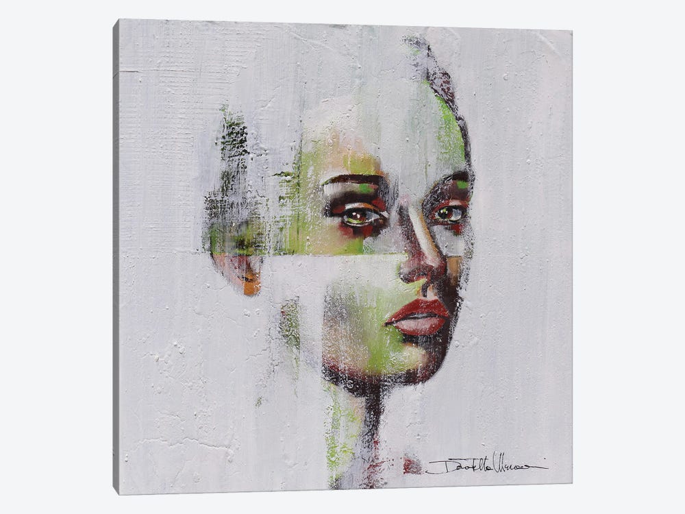 Portrait In Green by Donatella Marraoni 1-piece Art Print