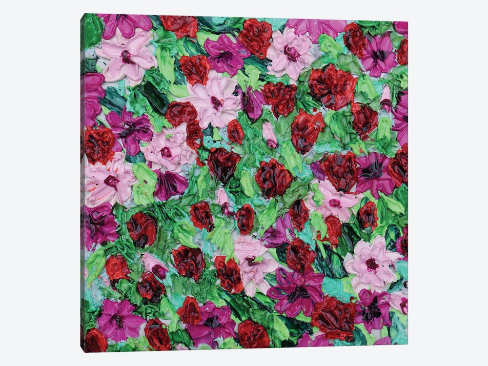 Flowers by Donatella Marraoni 1-piece Canvas Print