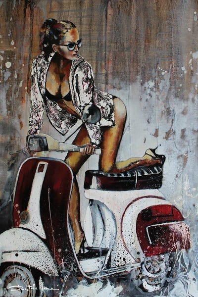 Motorcycles: Another Woman...Another Story by Donatella Marraoni