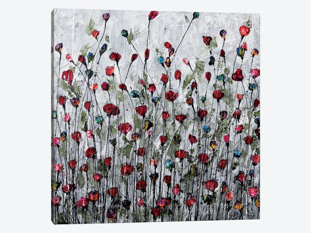 Poppies, Memories And Love by Donatella Marraoni 1-piece Canvas Wall Art