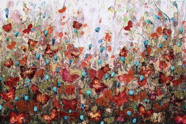 Butterflies and Flowers: Dancing Like Butterfly Wings by Donatella Marraoni