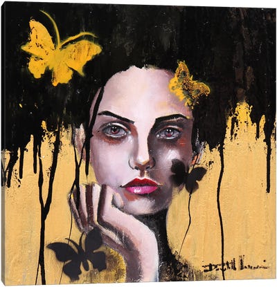 Butterfly Canvas Art Print - Donatella Marraoni