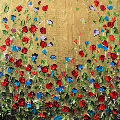 The Golden Feelings by Donatella Marraoni canvas print