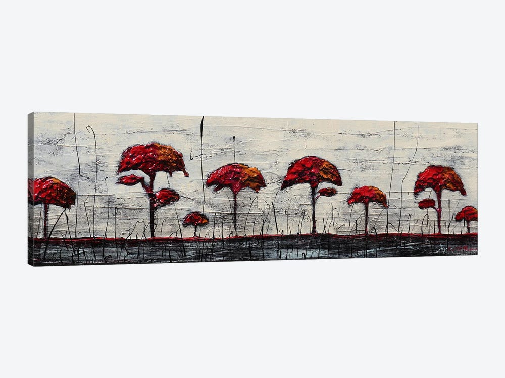 Red Trees by Donatella Marraoni 1-piece Art Print