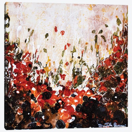 Poppies Canvas Print #DOM43} by Donatella Marraoni Canvas Art