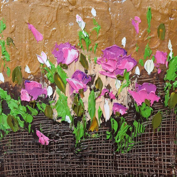 Donatella Marraoni: Poppies In Pink by Donatella Marraoni