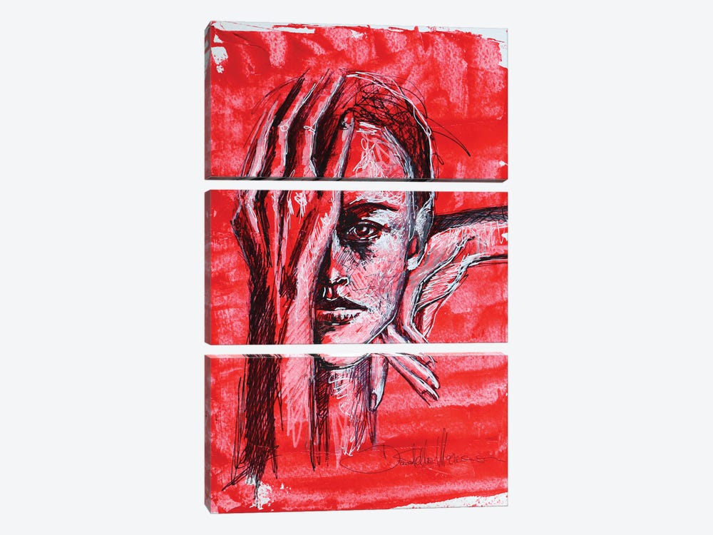 I'm A Creep by Donatella Marraoni 3-piece Canvas Wall Art
