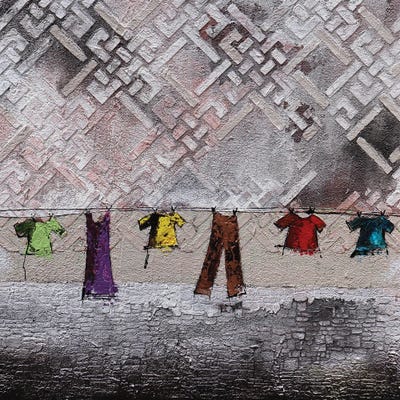 Il Mio Muro by Donatella Marraoni framed canvas print